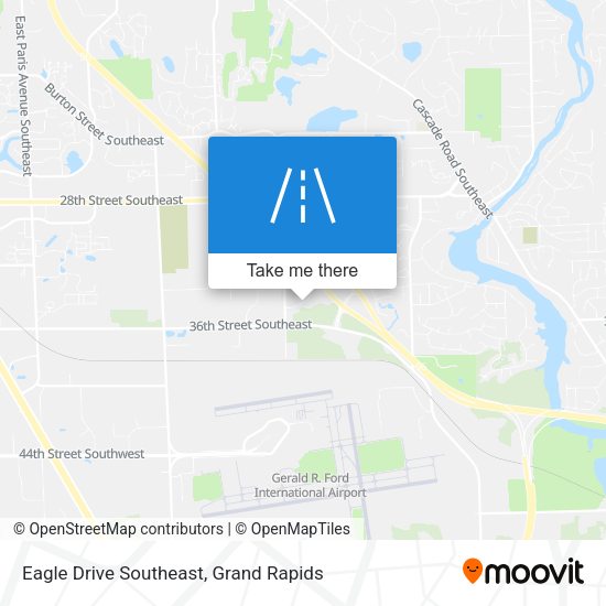 Mapa de Eagle Drive Southeast