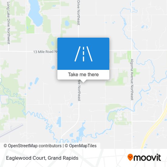 Eaglewood Court map