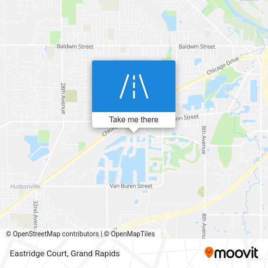 Mapa de Eastridge Court