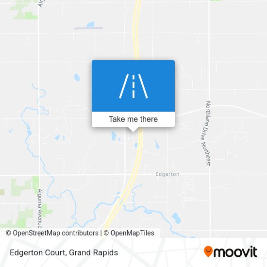 Edgerton Court map