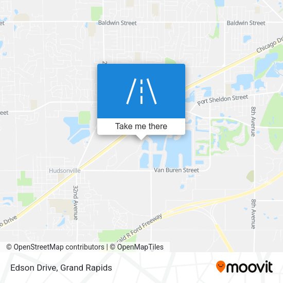 Edson Drive map