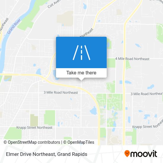 Mapa de Elmer Drive Northeast