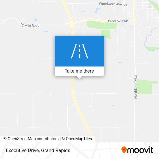 Mapa de Executive Drive