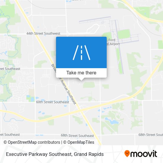Executive Parkway Southeast map