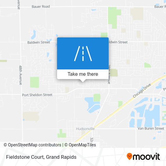 Fieldstone Court map