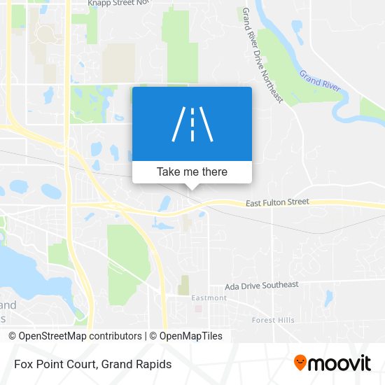 Mapa de Fox Point Court