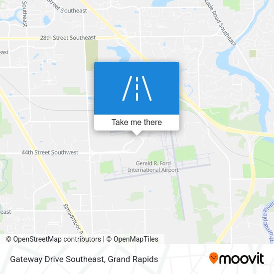 Gateway Drive Southeast map