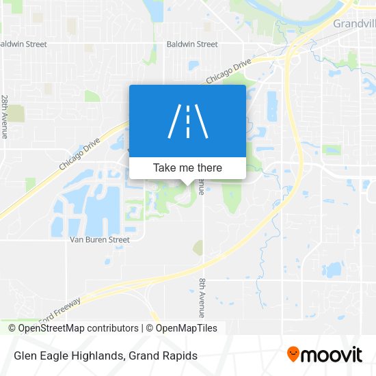 Mapa de Glen Eagle Highlands