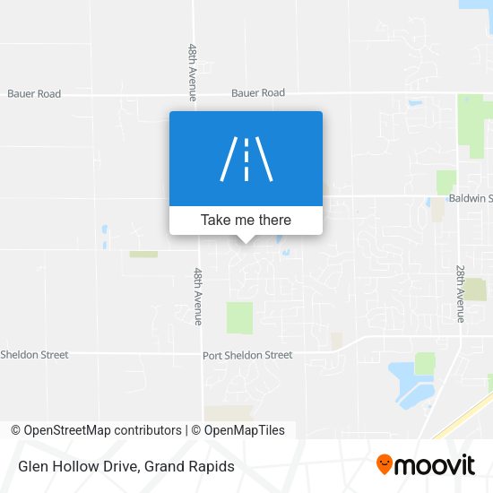 Mapa de Glen Hollow Drive