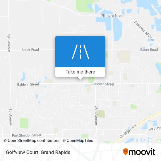 Mapa de Golfview Court