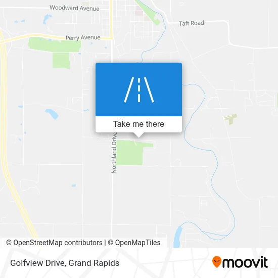 Golfview Drive map