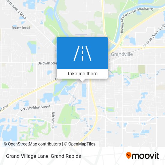 Grand Village Lane map