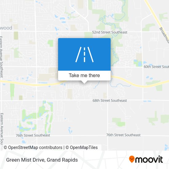 Mapa de Green Mist Drive