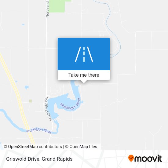 Griswold Drive map