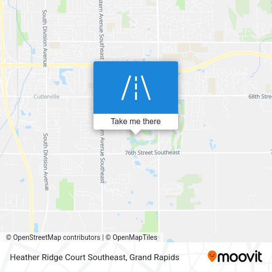 Heather Ridge Court Southeast map