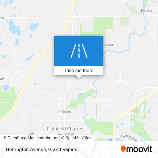 Herrington Avenue map