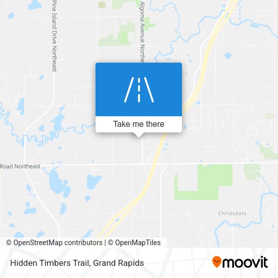 Hidden Timbers Trail map