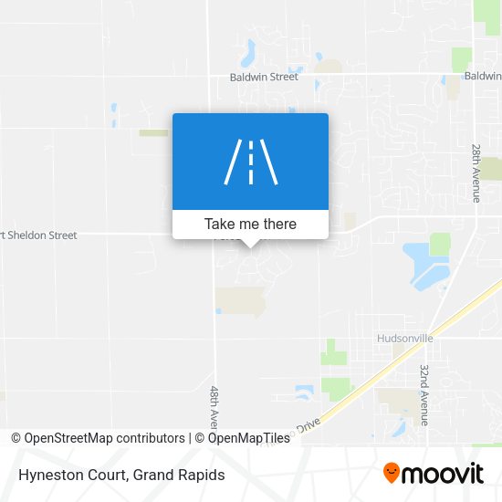 Hyneston Court map