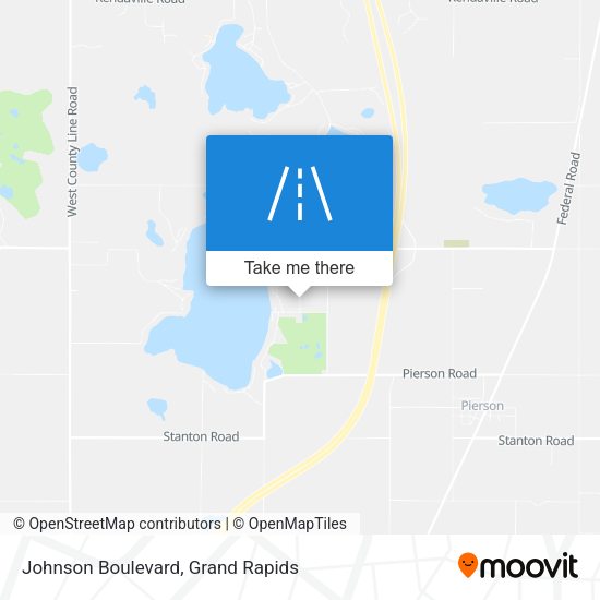 Johnson Boulevard map