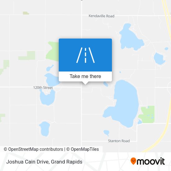Mapa de Joshua Cain Drive
