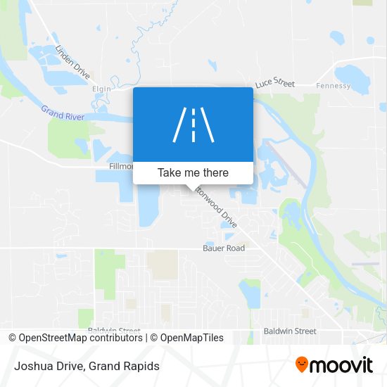 Mapa de Joshua Drive