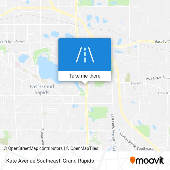 Kate Avenue Southeast map