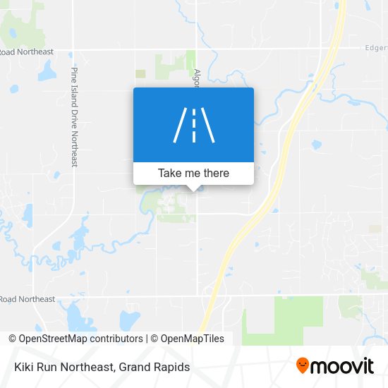 Mapa de Kiki Run Northeast