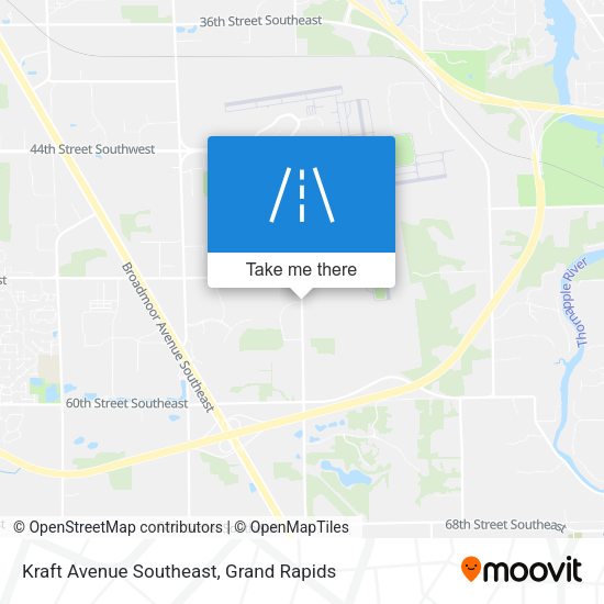 Kraft Avenue Southeast map