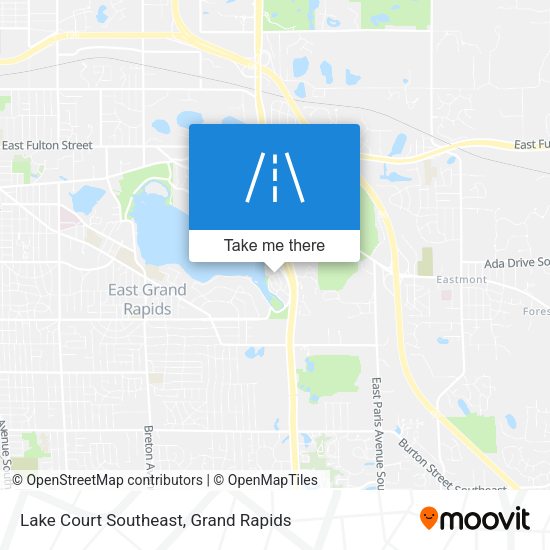 Lake Court Southeast map