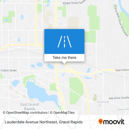 Mapa de Lauderdale Avenue Northeast