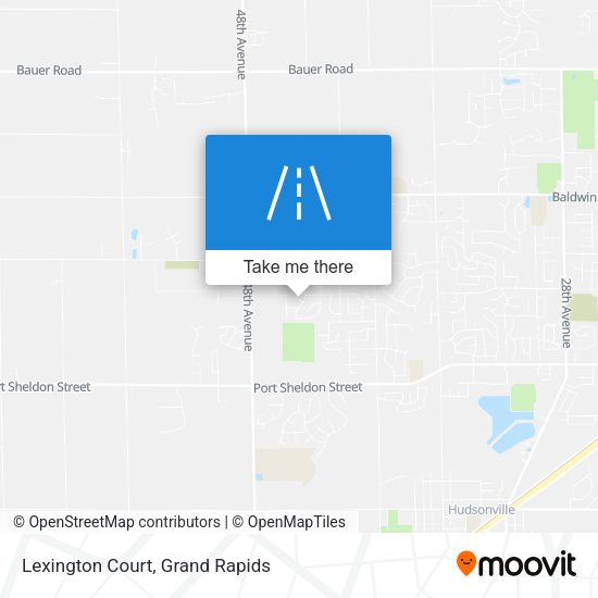Lexington Court map