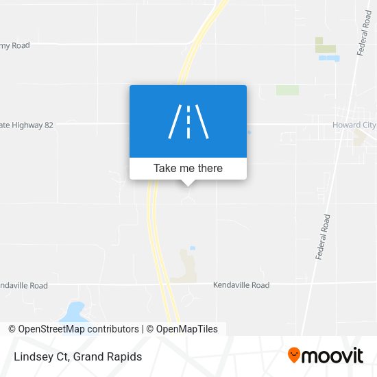 Mapa de Lindsey Ct