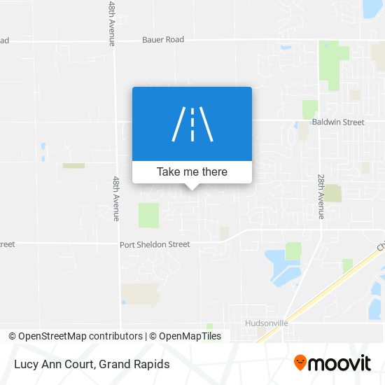 Lucy Ann Court map