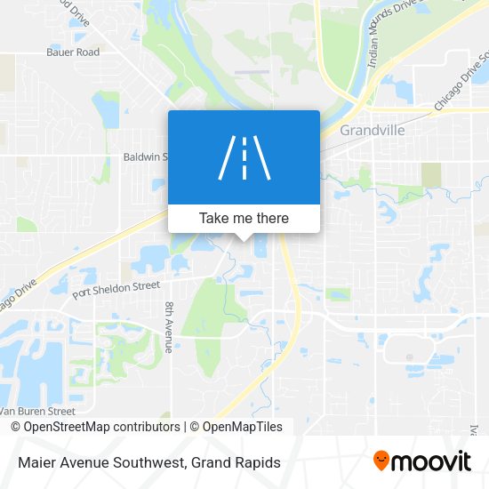 Mapa de Maier Avenue Southwest
