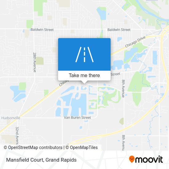 Mansfield Court map