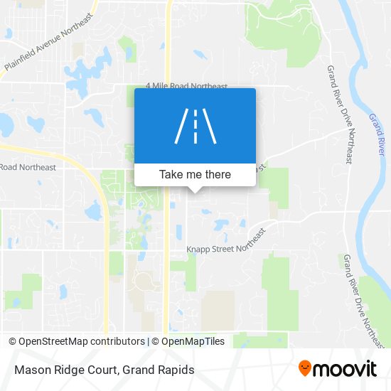 Mason Ridge Court map