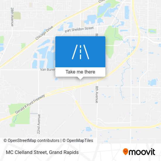 Mapa de Mc Clelland Street