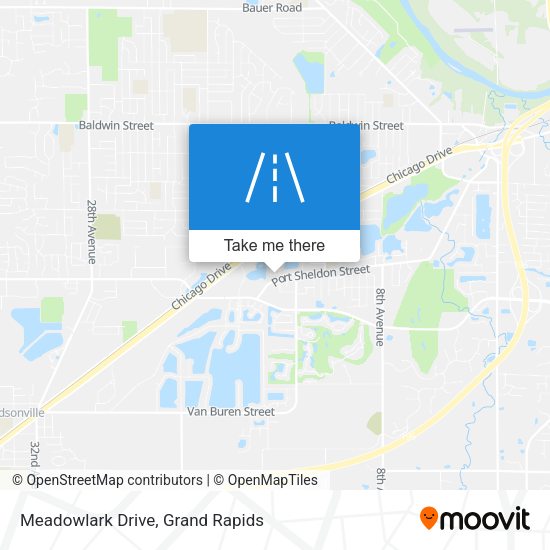 Mapa de Meadowlark Drive