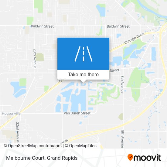Melbourne Court map