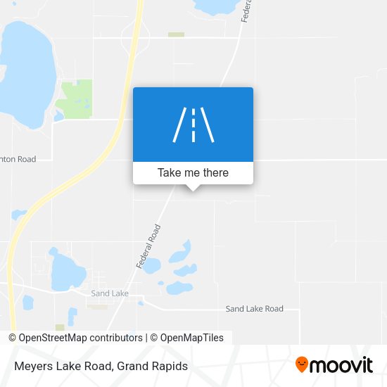 Mapa de Meyers Lake Road