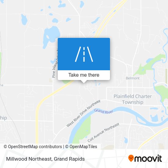 Mapa de Millwood Northeast