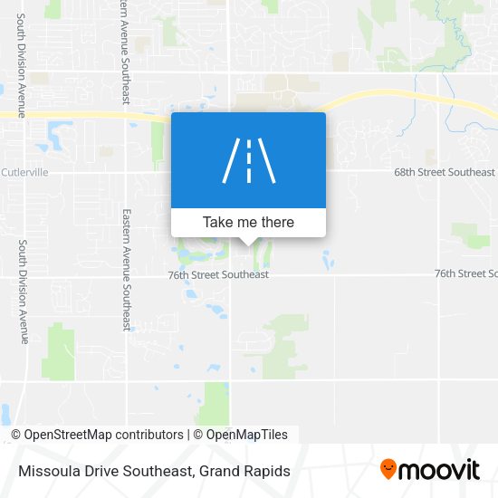 Mapa de Missoula Drive Southeast