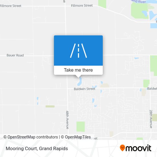 Mooring Court map