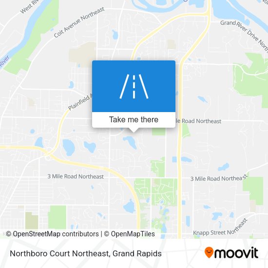 Northboro Court Northeast map