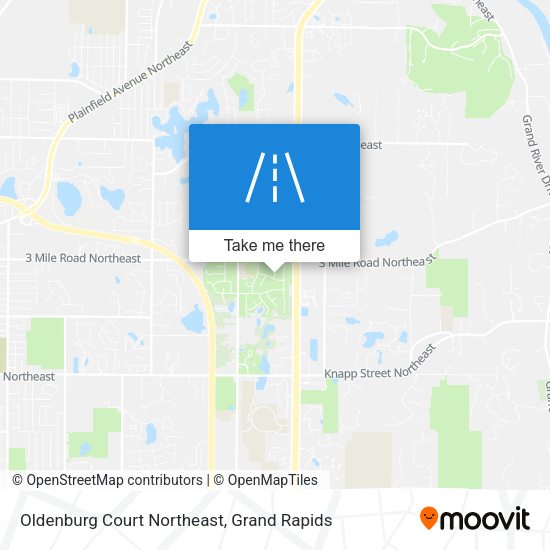 Oldenburg Court Northeast map