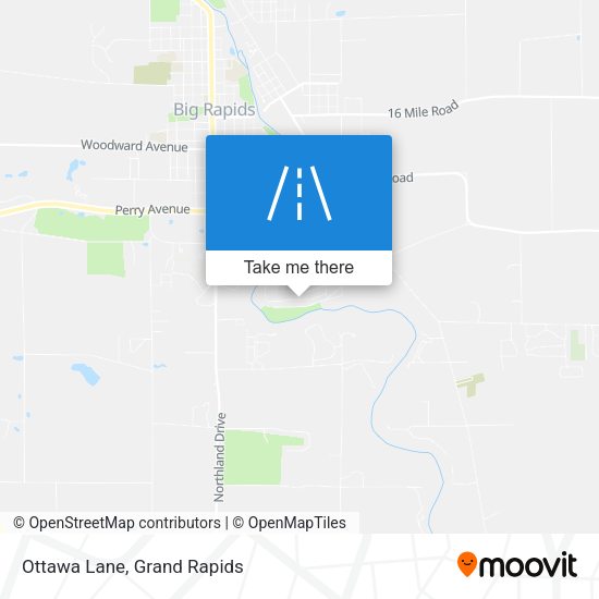 Mapa de Ottawa Lane