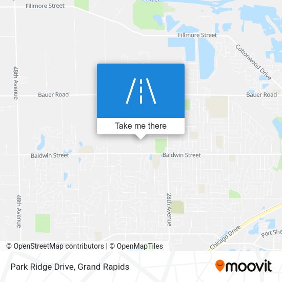 Park Ridge Drive map