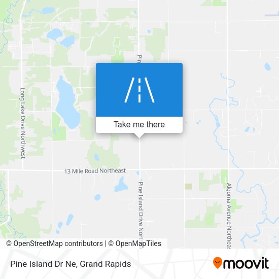 Mapa de Pine Island Dr Ne