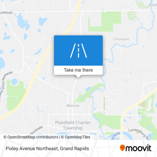 Pixley Avenue Northeast map