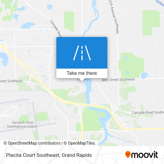 Placita Court Southeast map